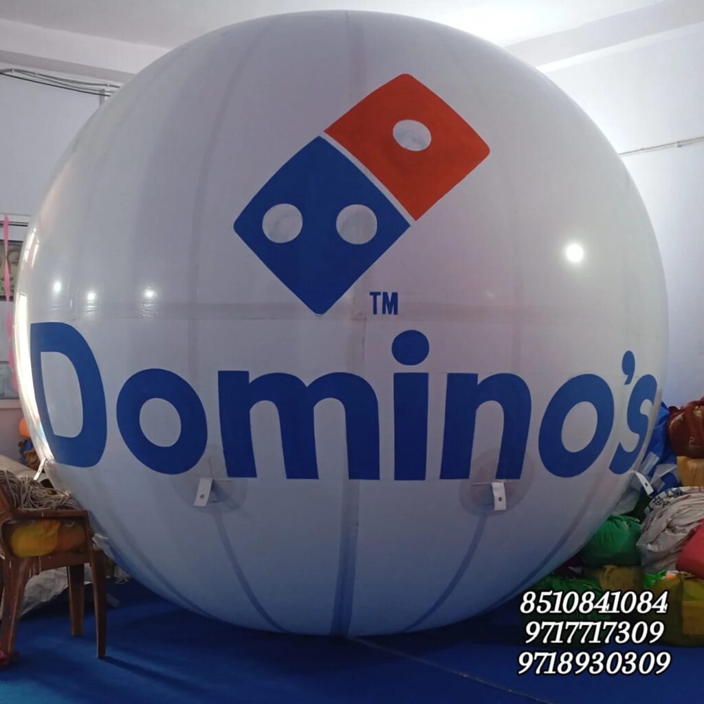 sky balloon advertising near delhi