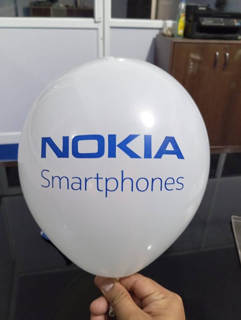Rubber balloon advertising delhi