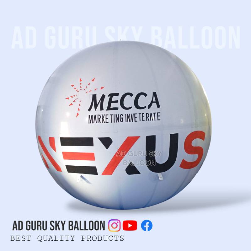 Sky advertising balloon ahmedabad